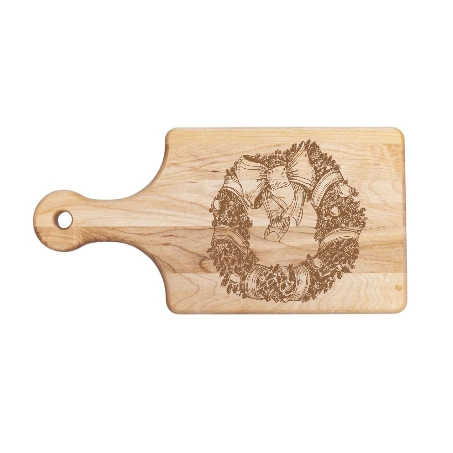 Wreath Wonders Cutting Board - Premium Cutting Boards from Hipster Lasers - Just $40! Shop now at Hipster Lasers