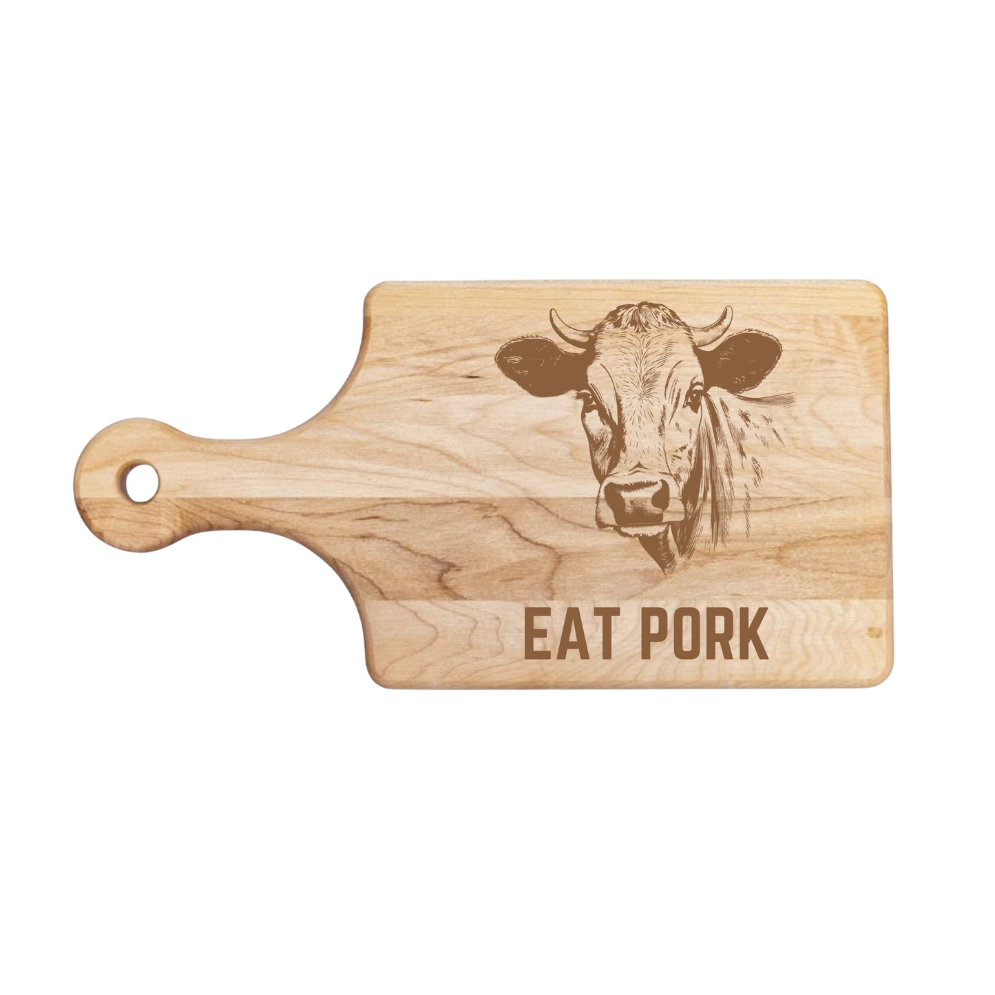 Eat Pork Cutting Board - Premium Cutting Boards from Hipster Lasers - Just $40! Shop now at Hipster Lasers
