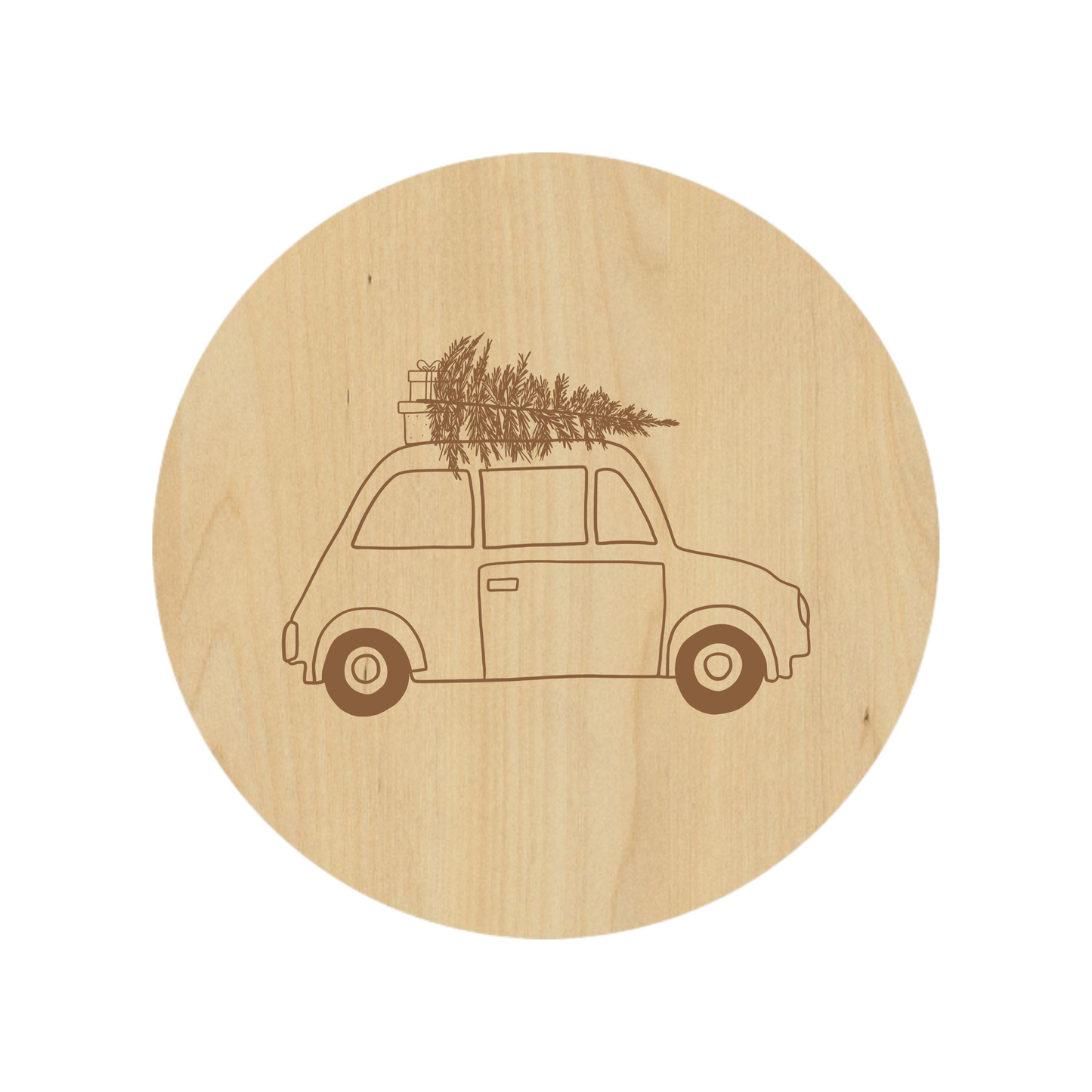 Country Drive Coaster - Premium Coasters from Hipster Lasers - Just $10! Shop now at Hipster Lasers