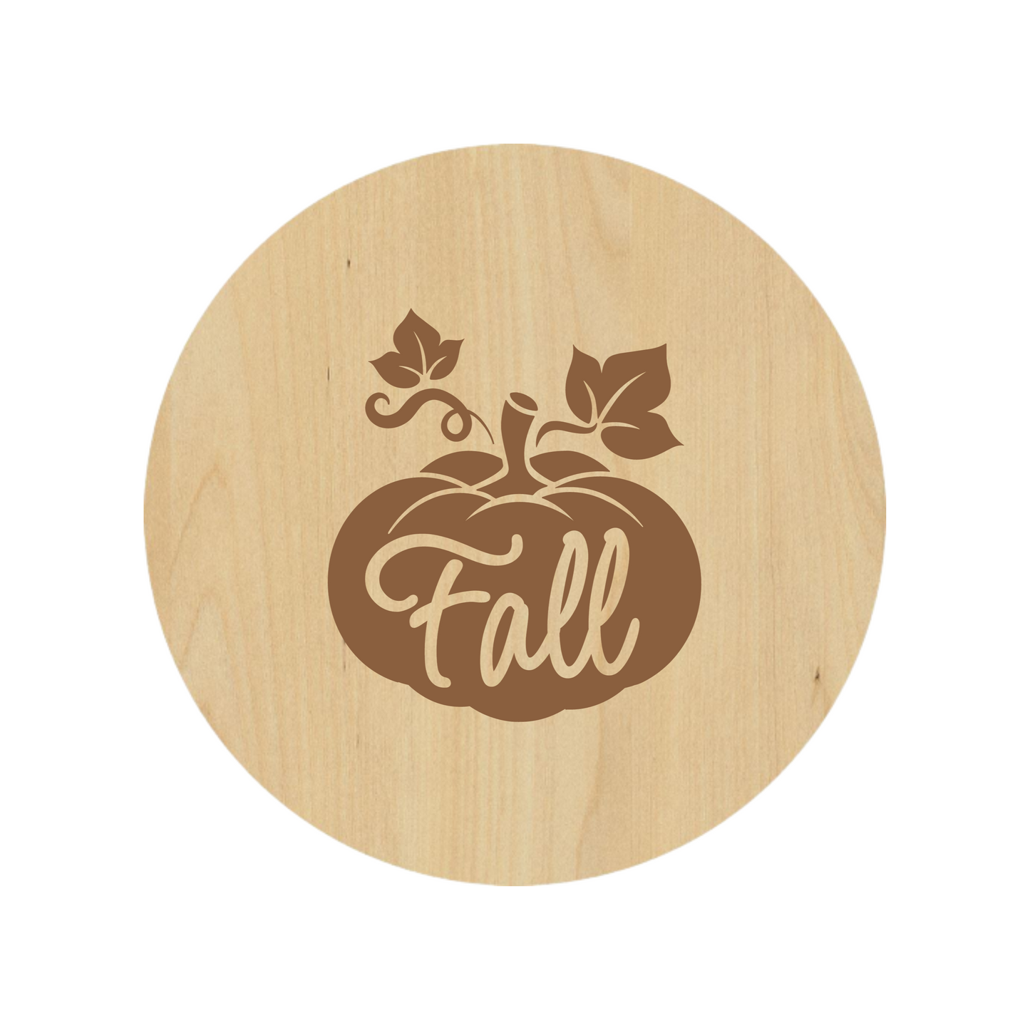 Fall Pumpkin Coaster - Premium Coasters from Hipster Lasers - Just $10! Shop now at Hipster Lasers