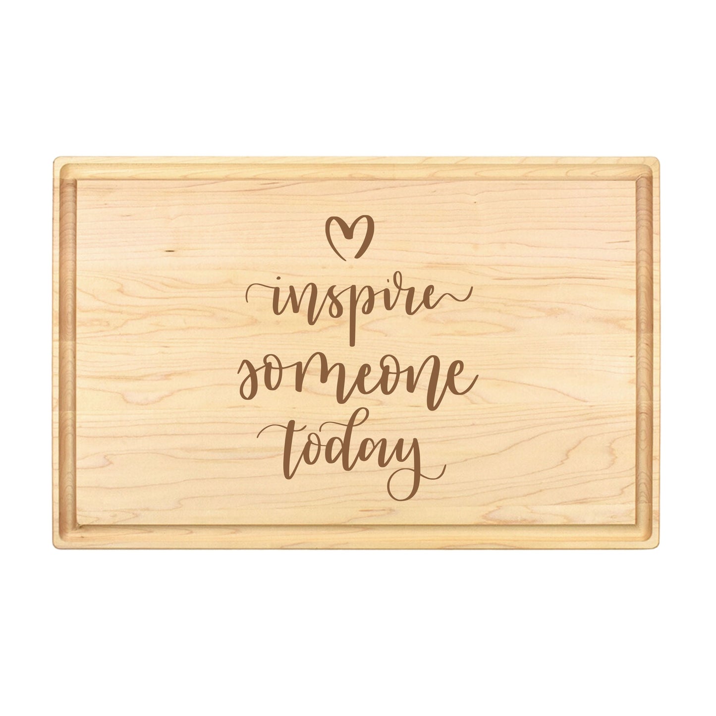 Inspire Someone Today Cutting Board - Premium Cutting Boards from Hipster Lasers - Just $40! Shop now at Hipster Lasers