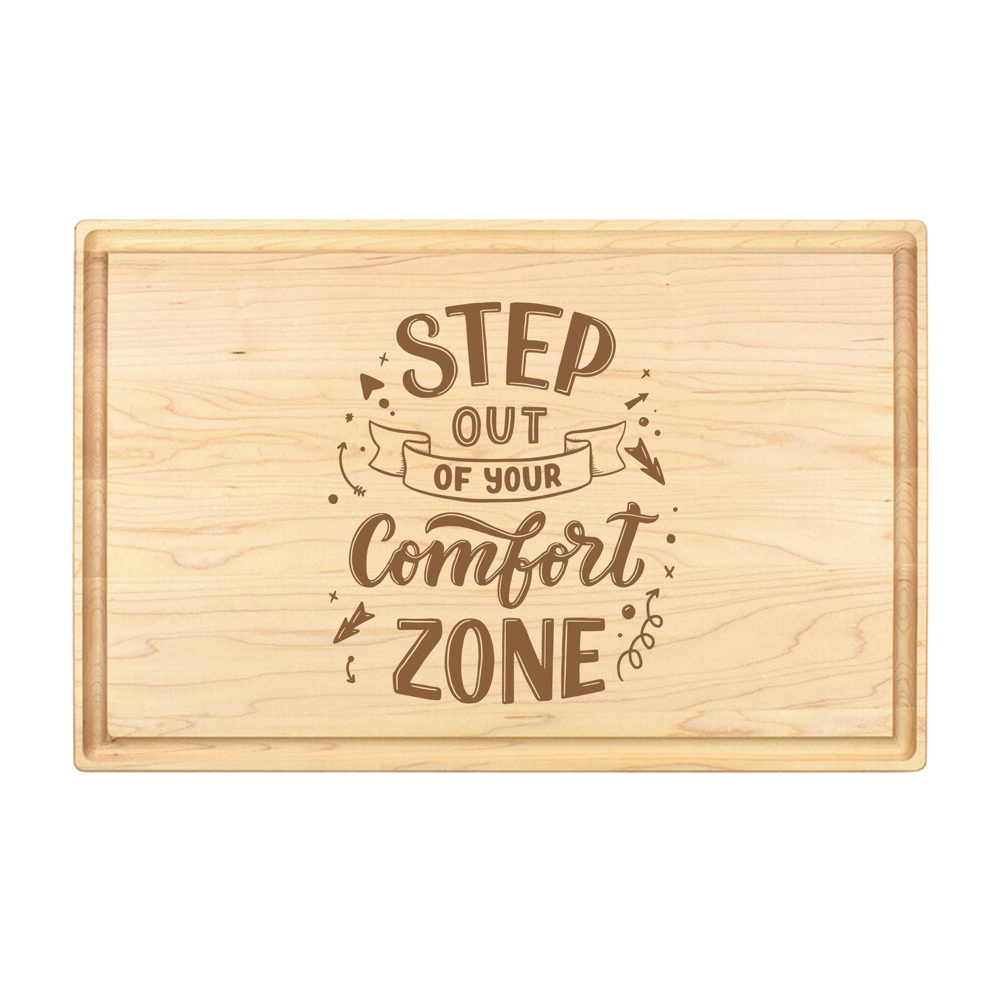 Inspire in Every Slice Cutting Board - Premium Cutting Boards from Hipster Lasers - Just $40! Shop now at Hipster Lasers