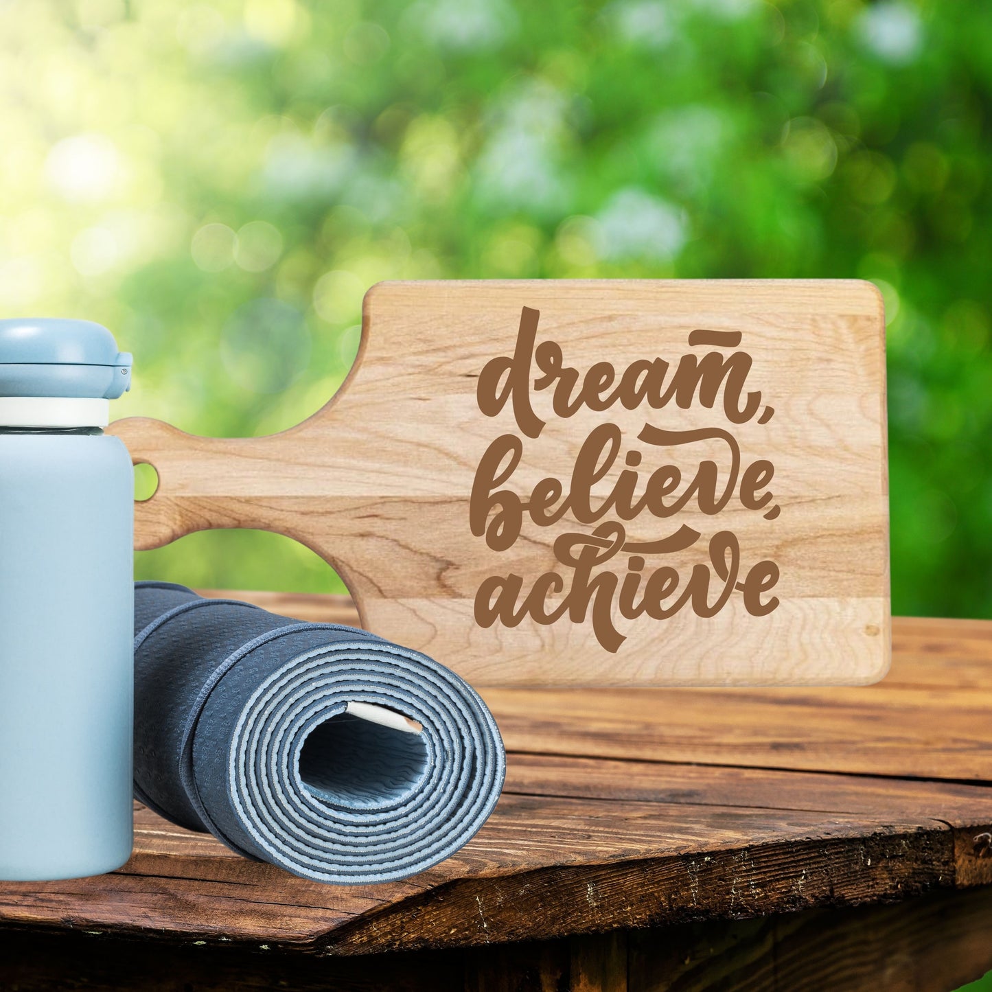 Dream Believe Achieve Cutting Board