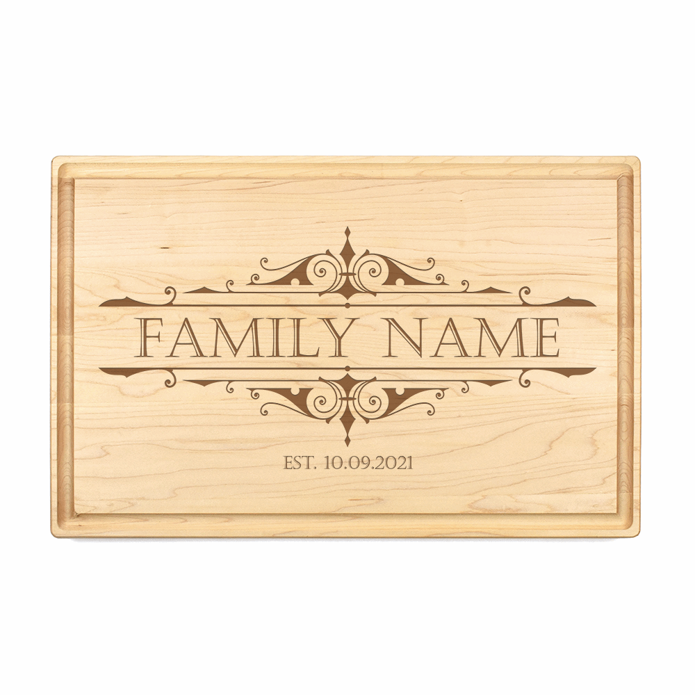 Regal Customizable Cutting Board - Premium Cutting Boards from Hipster Lasers - Just $90! Shop now at Hipster Lasers