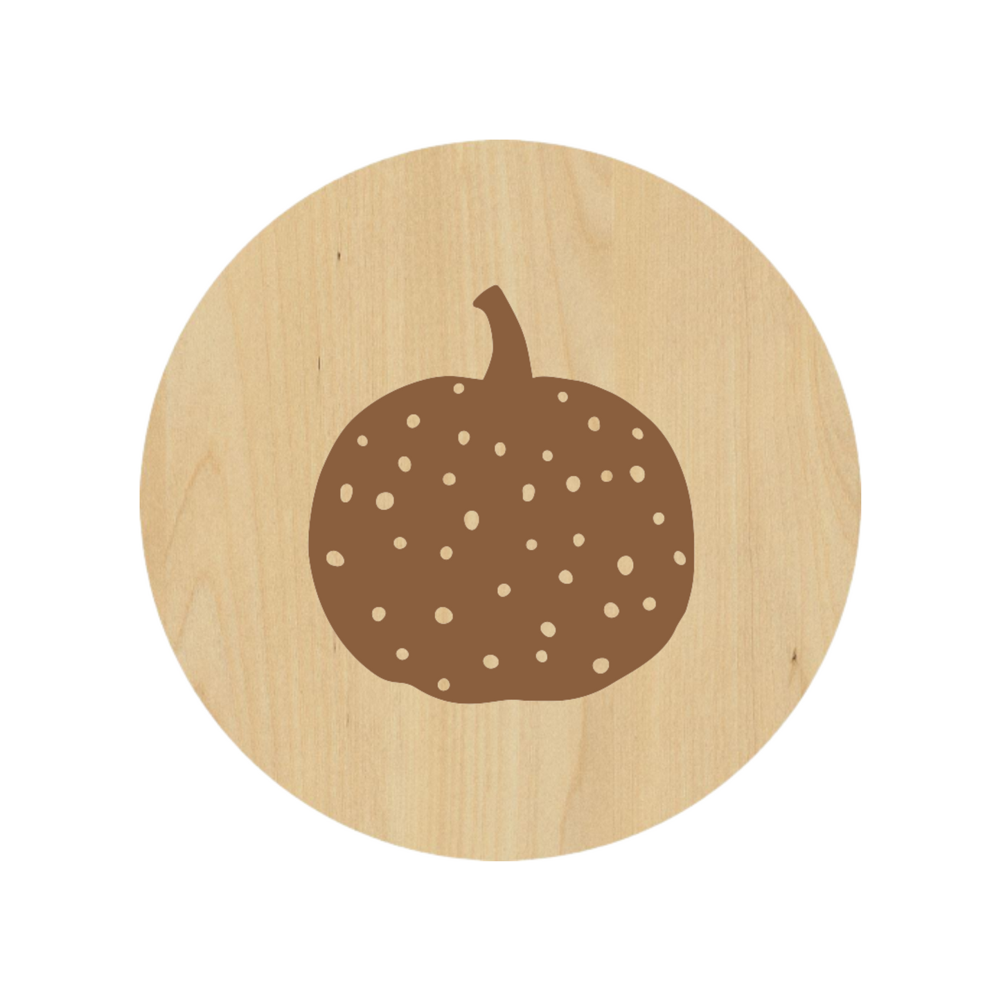 Glam Pumpkin Coaster - Premium Coasters from Hipster Lasers - Just $10! Shop now at Hipster Lasers