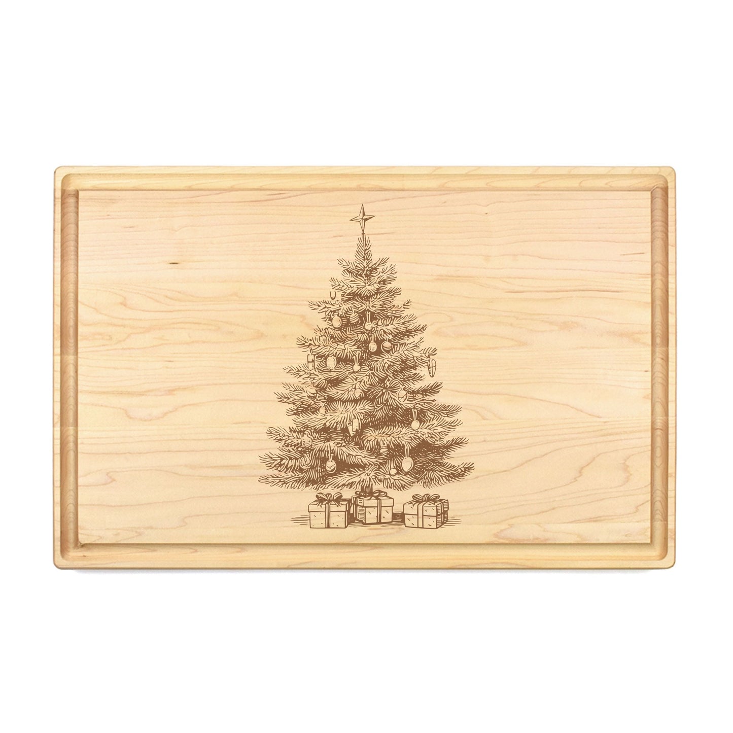 Holiday Tree Cutting Board - Premium Cutting Boards from Hipster Lasers - Just $40! Shop now at Hipster Lasers