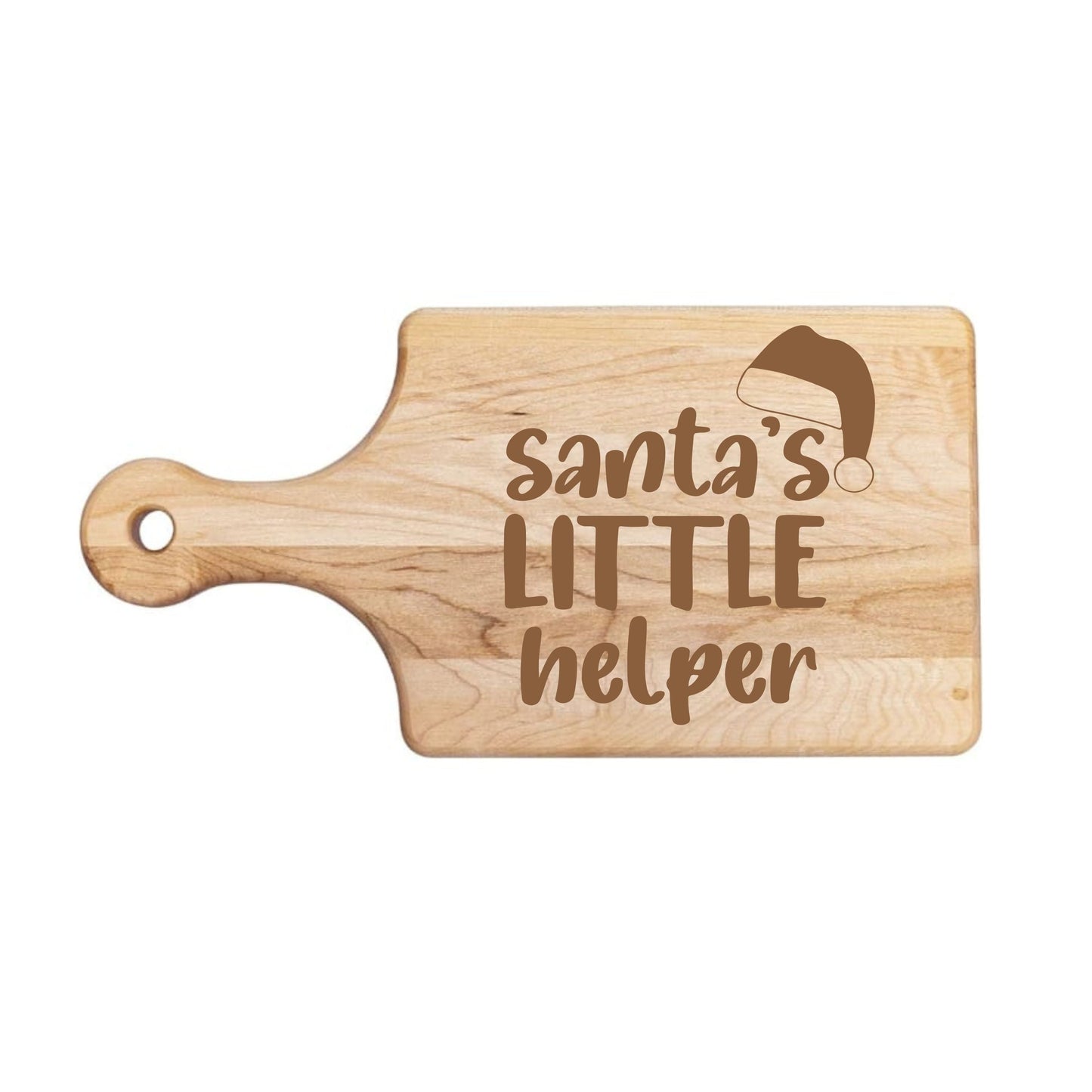 Santa's Little Helper Cutting Board - Premium Cutting Boards from Hipster Lasers - Just $40! Shop now at Hipster Lasers