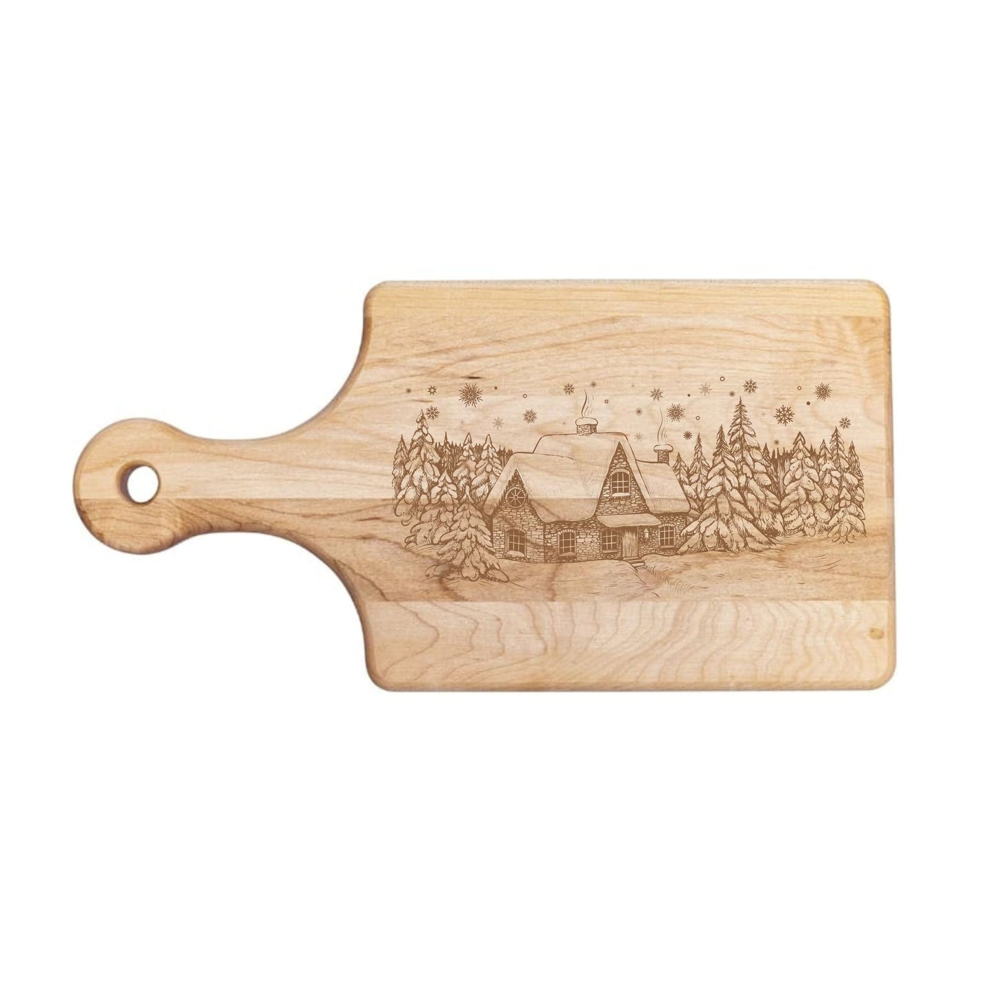 Winter Wonderland Cutting Board - Premium Cutting Boards from Hipster Lasers - Just $40! Shop now at Hipster Lasers