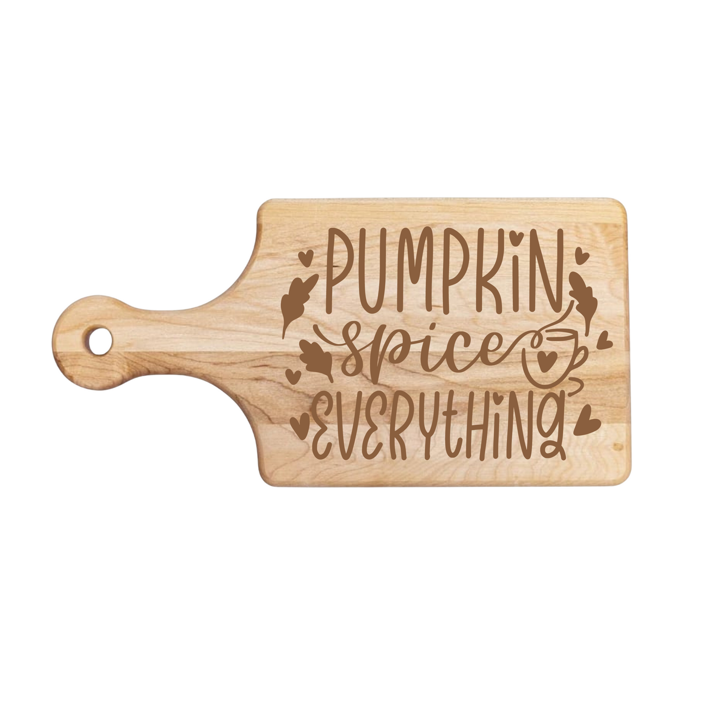 Pumpkin Spice and Everything Nice - Bamboo Cutting Board 