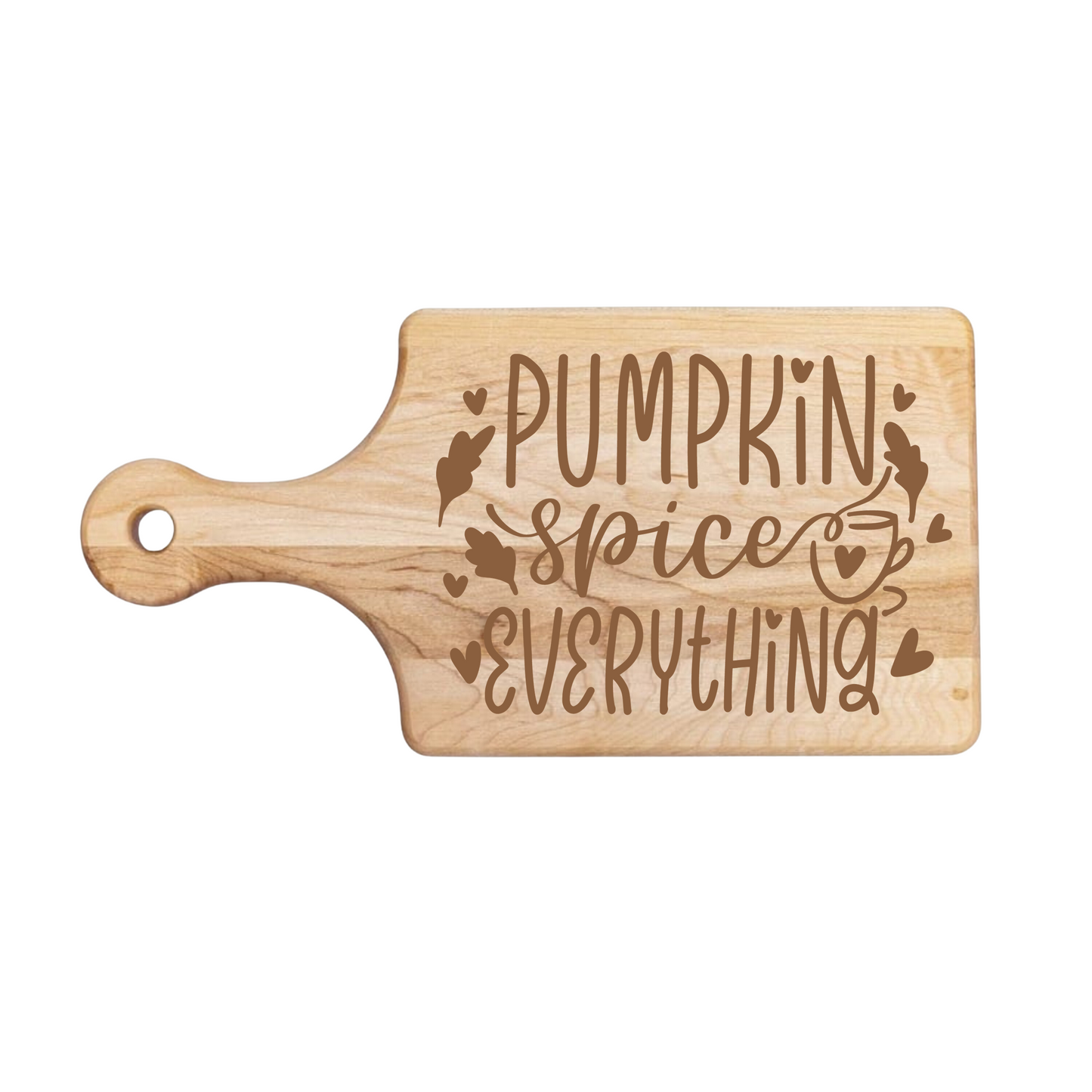 Pumpkin Spice & Everything Nice Cutting Board - Premium Cutting Boards from Hipster Lasers - Just $40! Shop now at Hipster Lasers