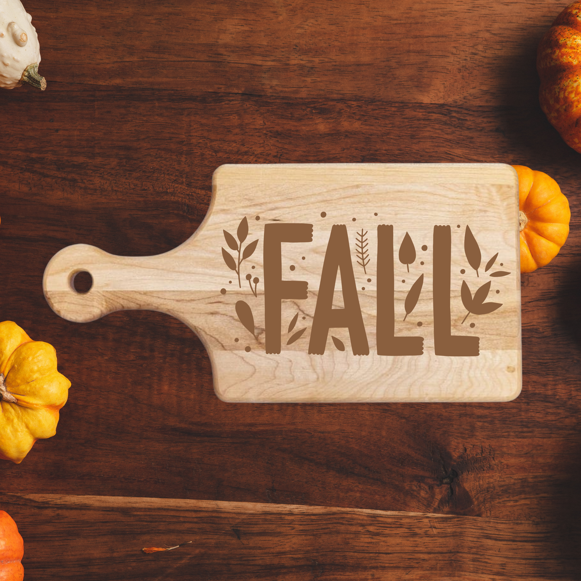 Fall Farmhouse Decor Cutting Board - Premium Cutting Boards from Hipster Lasers - Just $40! Shop now at Hipster Lasers