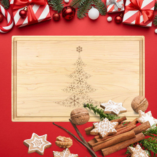 O Christmas Tree Cutting Board - Premium Cutting Boards from Hipster Lasers - Just $40! Shop now at Hipster Lasers