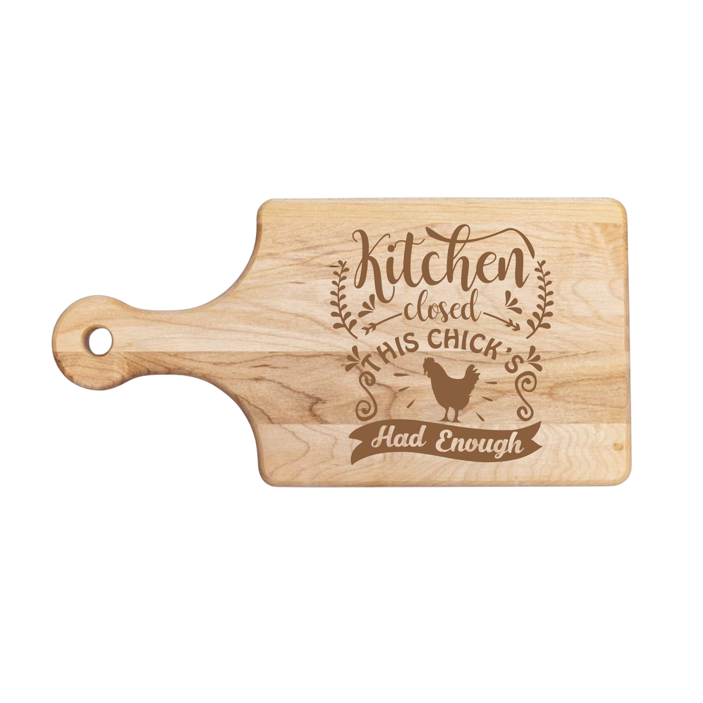 Kitchen Closed Cutting Board - Premium Cutting Boards from Hipster Lasers - Just $40! Shop now at Hipster Lasers