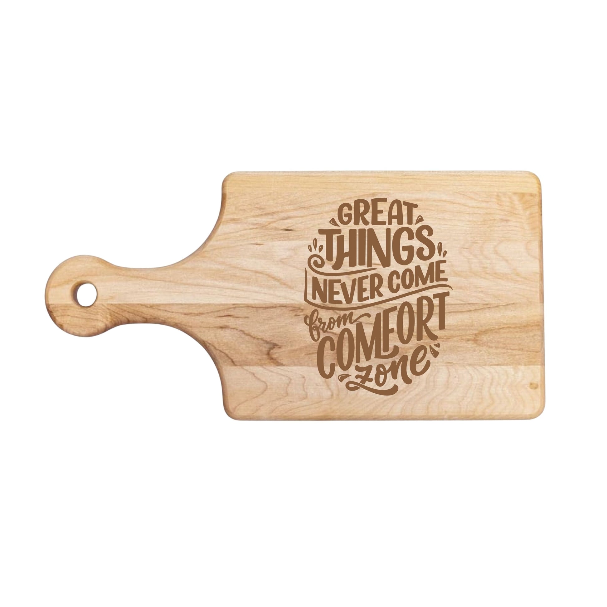 Motivational Masterpiece Cutting Board - Premium Cutting Boards from Hipster Lasers - Just $40! Shop now at Hipster Lasers